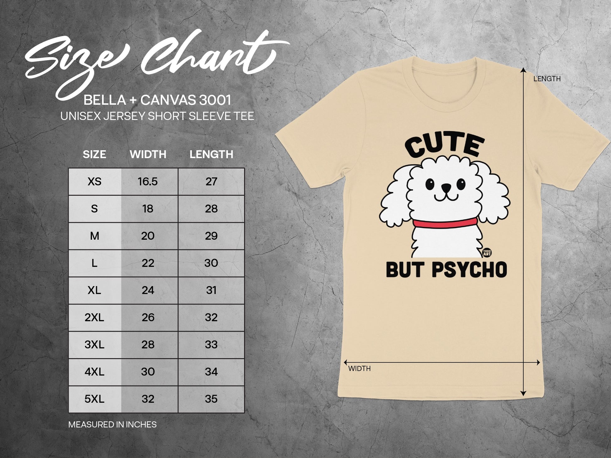 Cute But Psycho Unisex Jersey Short Sleeve Tee product