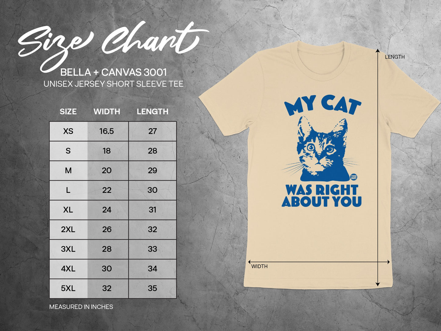 My Cat Was Right About You Unisex Jersey Short Sleeve Tee product