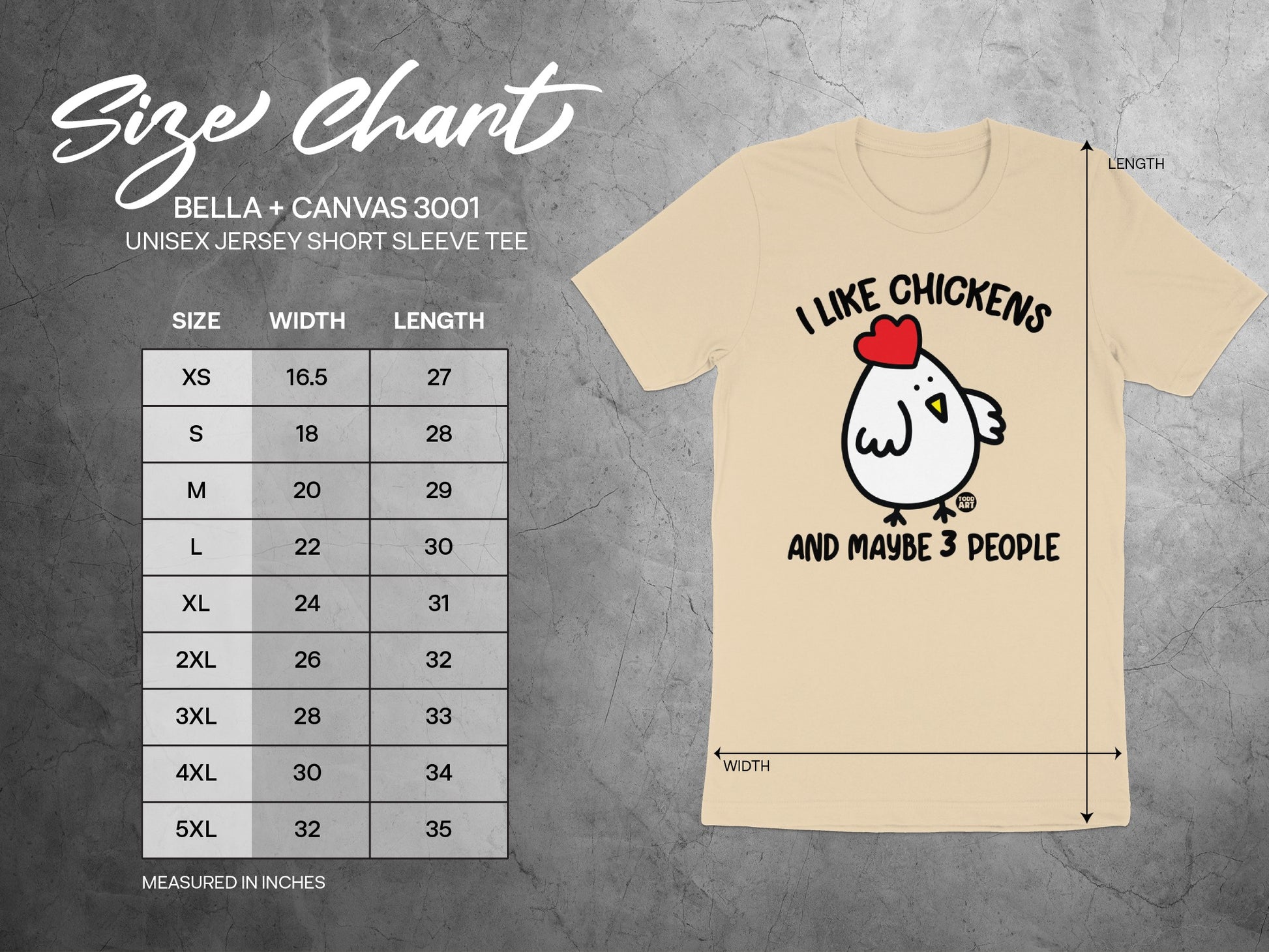 I Like Chickens And Maybe 3 People Tee product type