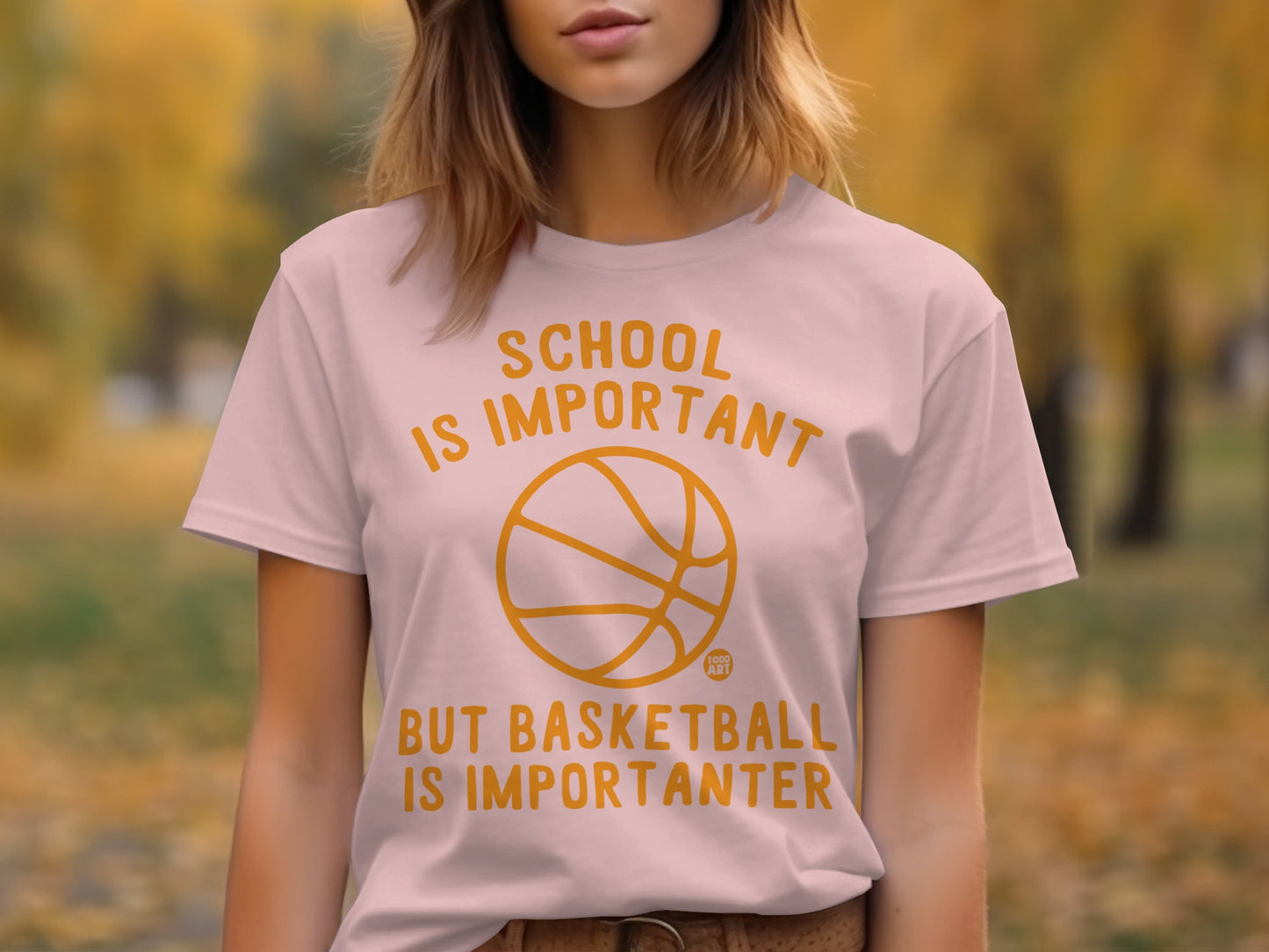 School Is Important But Basketball Is Importanter shirt