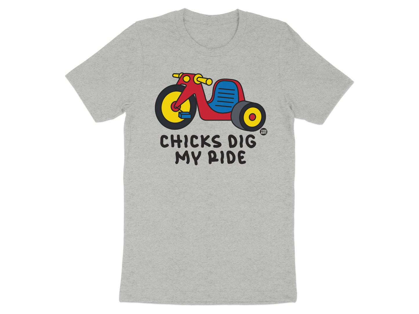 Chicks Dig My Ride Graphic Print T-Shirt product type