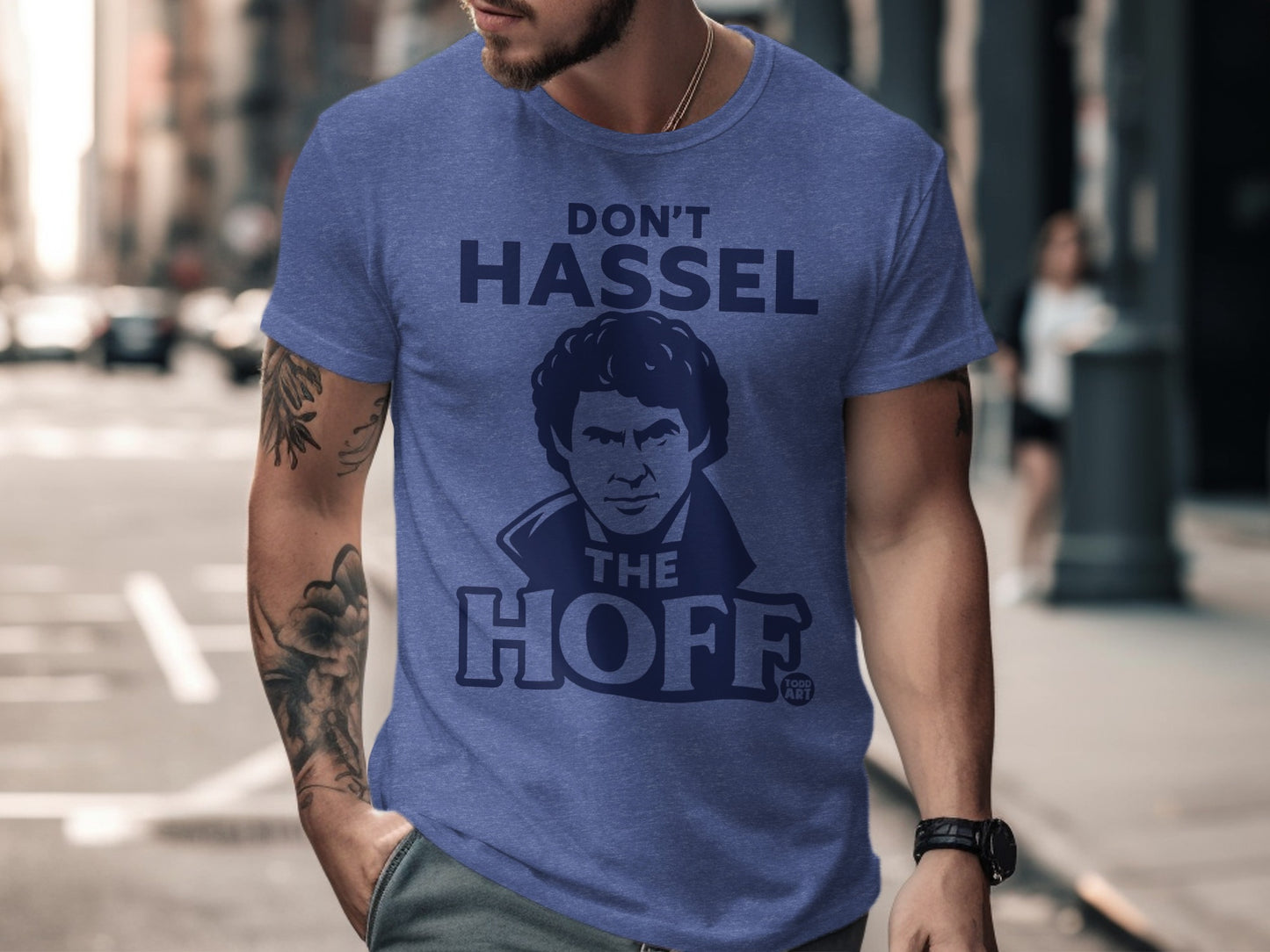 Don't Hassel The Hoff Graphic T-Shirt