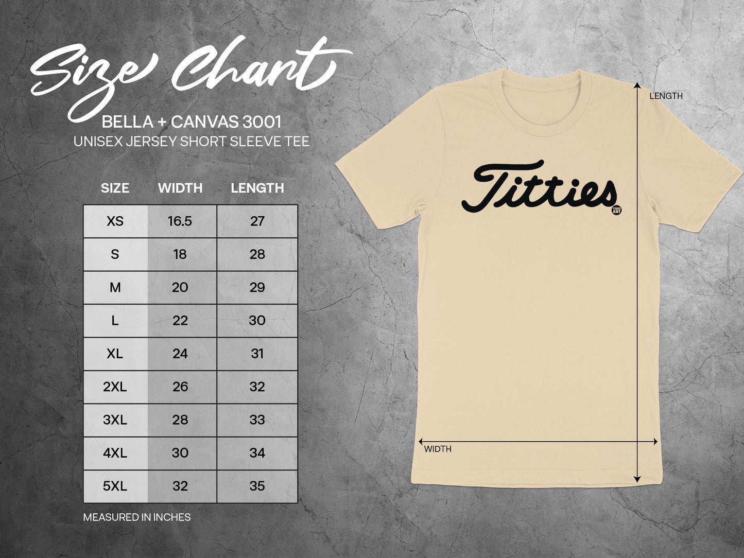 BELLA+CANVAS 3001 Unisex Short Sleeve Tee product type