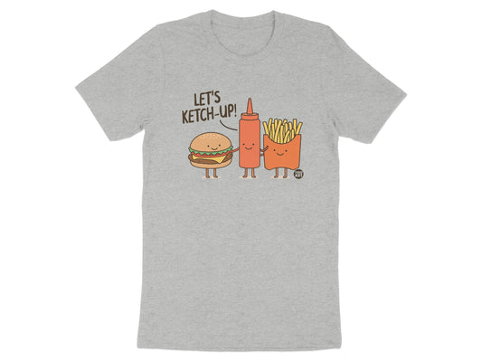 Let's Ketch-Up Hamburger French Fries Ketchup T-Shirt product