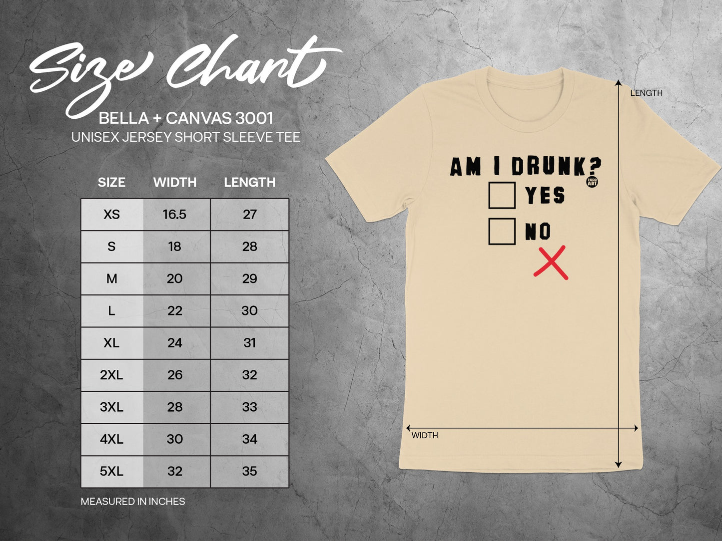 Funny Am I Drunk Checklist Unisex Jersey Short Sleeve Tee product