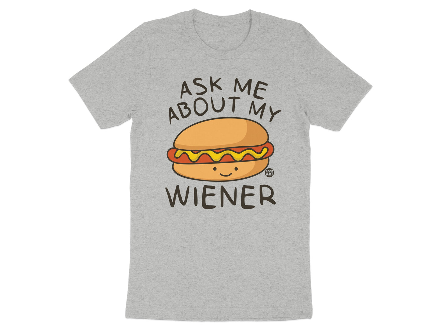 Ask Me About My Wiener Graphic T-Shirt product