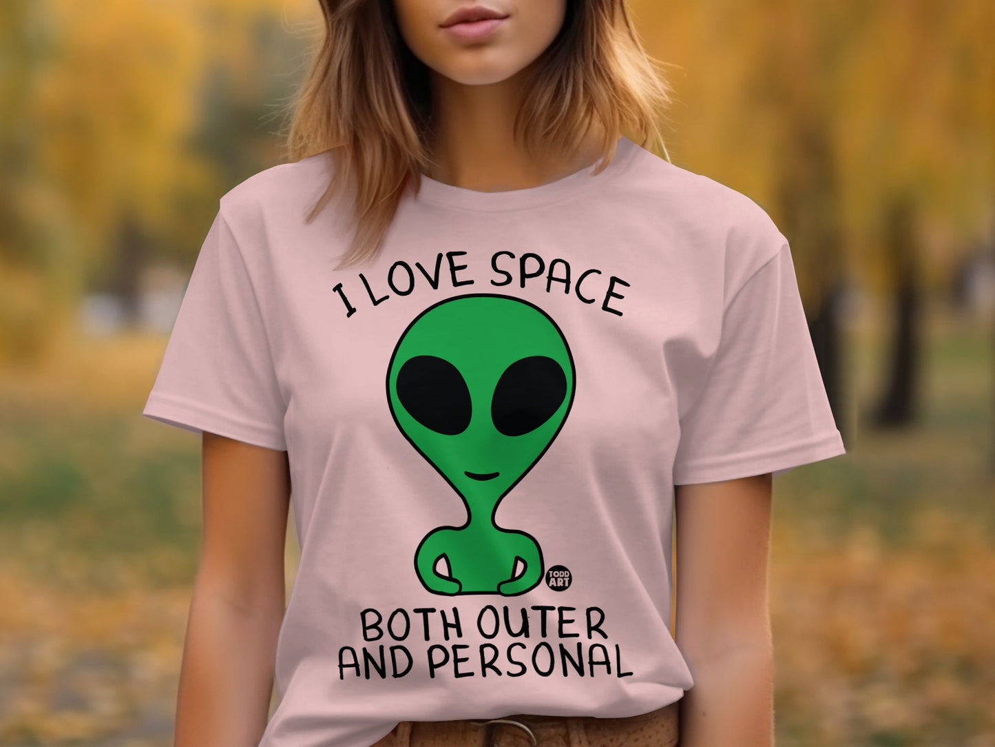 I Love Space Both Outer and Personal T-shirt product