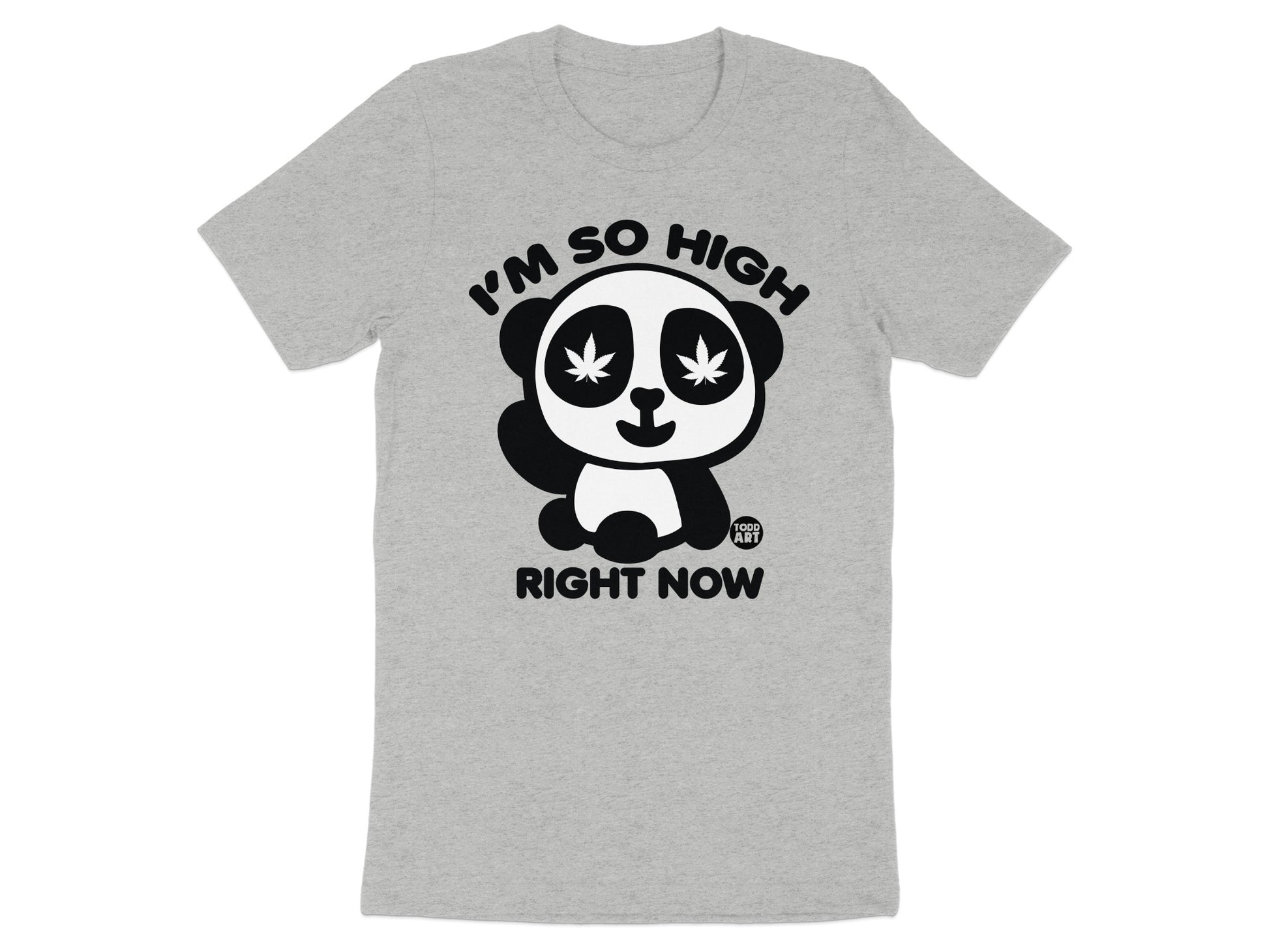 I'm So High Right Now Funny Panda Shirt