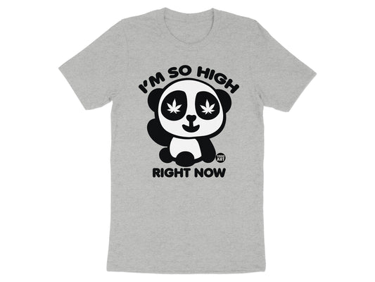 I'm So High Right Now Funny Panda Shirt