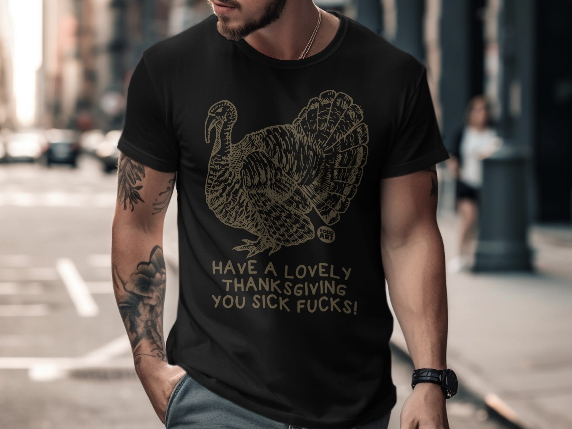 Have A Lovely Thanksgiving You Sick Fucks Shirt