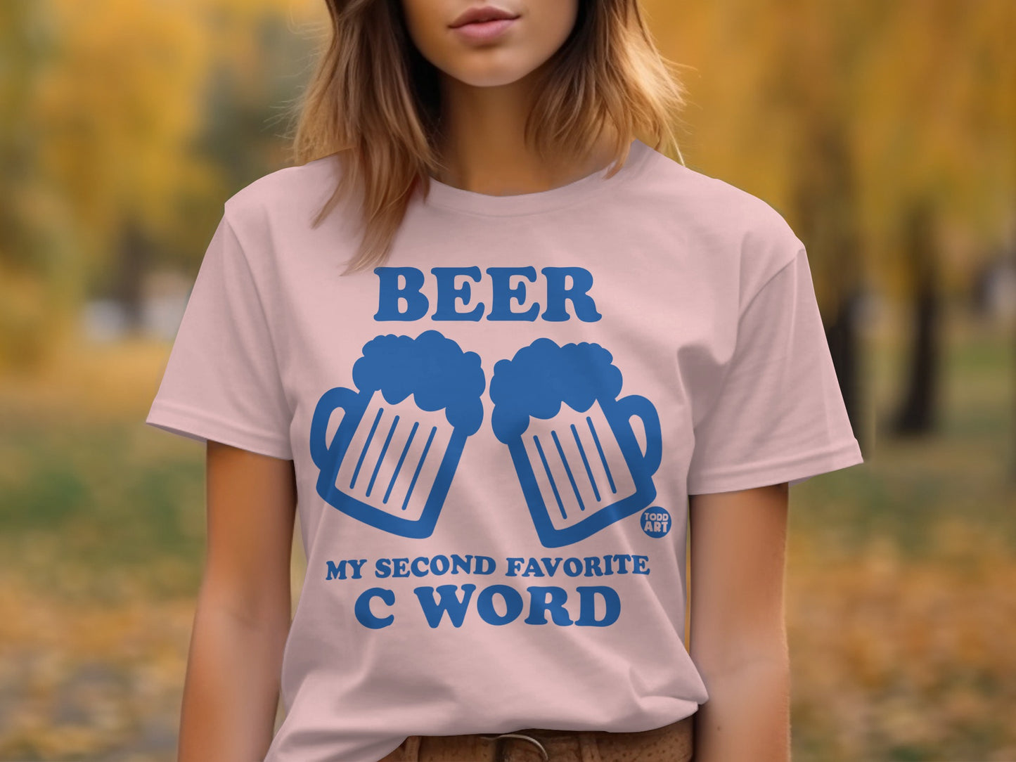 Beer My Second Favorite C Word T-shirt product type