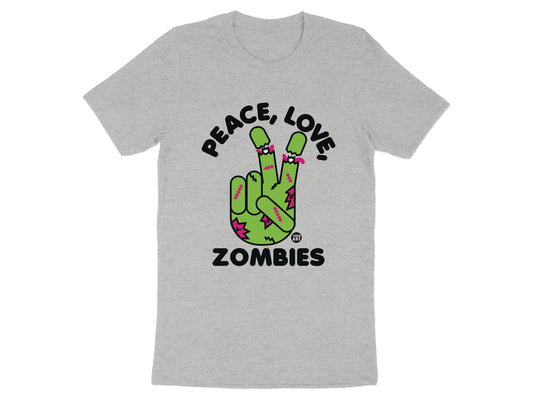 Peace Love Zombies Graphic T-shirt T-shirt