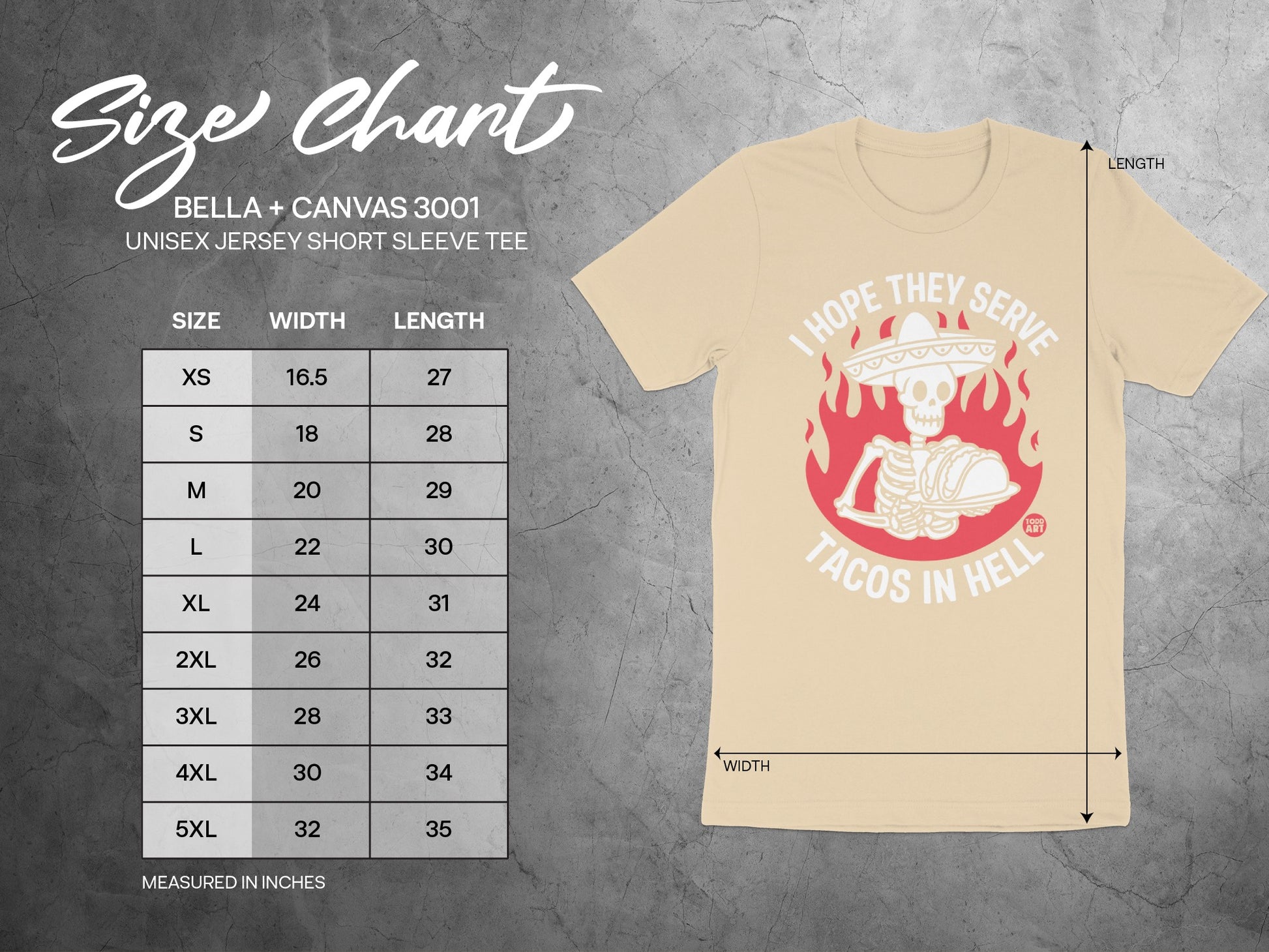 I Hope They Serve Tacos In Hell Unisex Jersey product