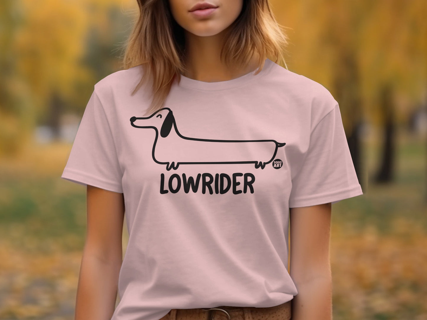Lowrider Dachshund Graphic Women's T-Shirt product