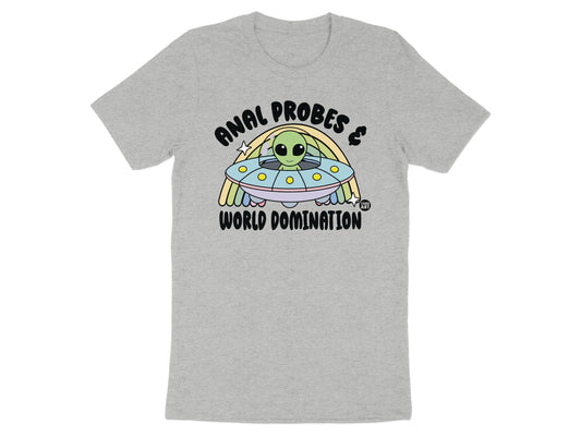 Anal Probes & World Domination T-Shirt product type