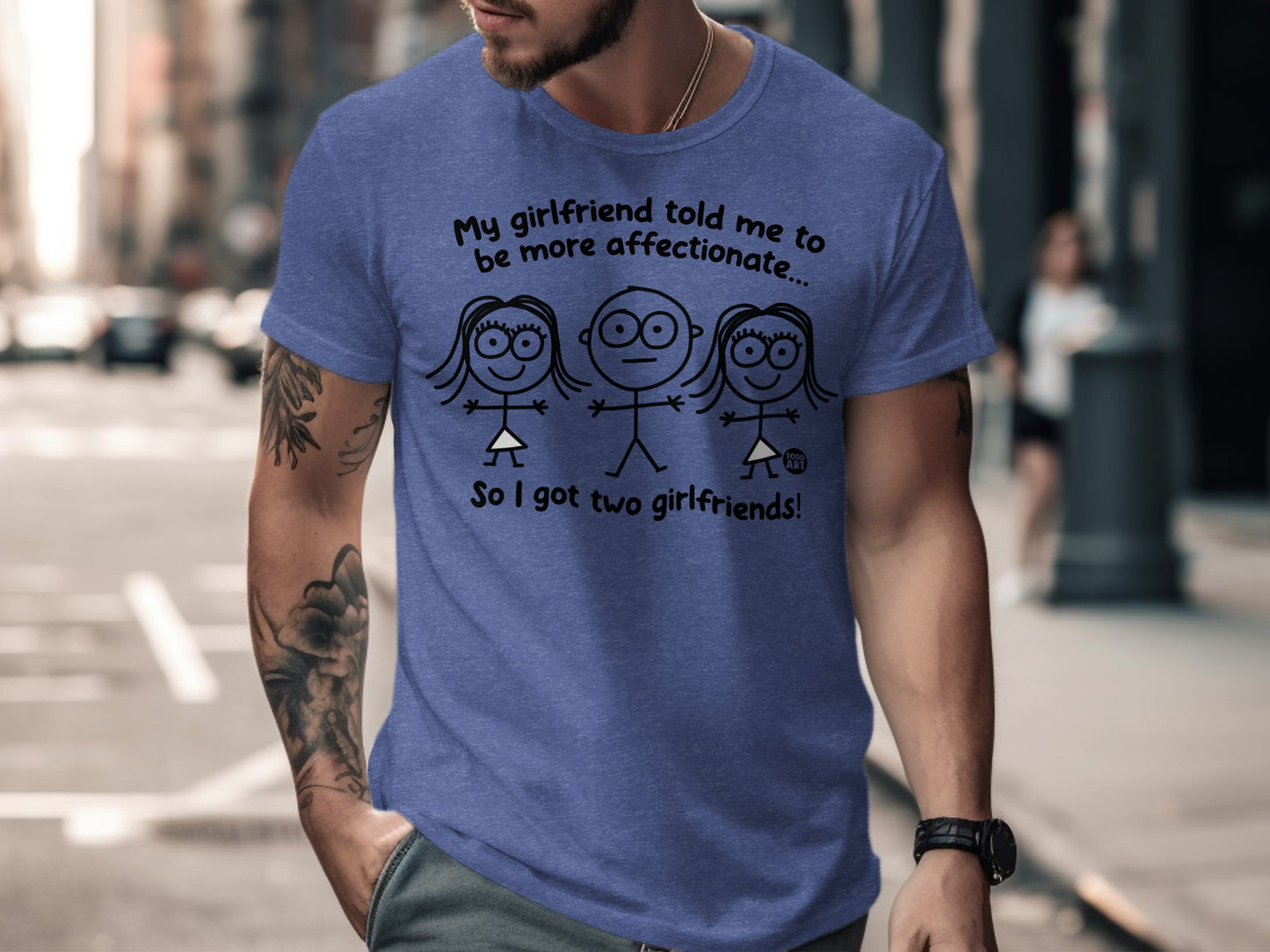 Funny Affectionate Two Girlfriends Humorous Shirt product