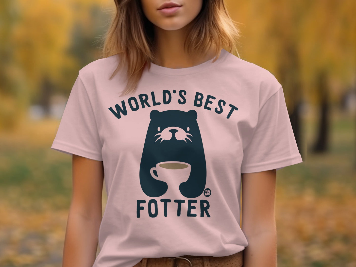 World's Best F otter Short Sleeve Shirt product