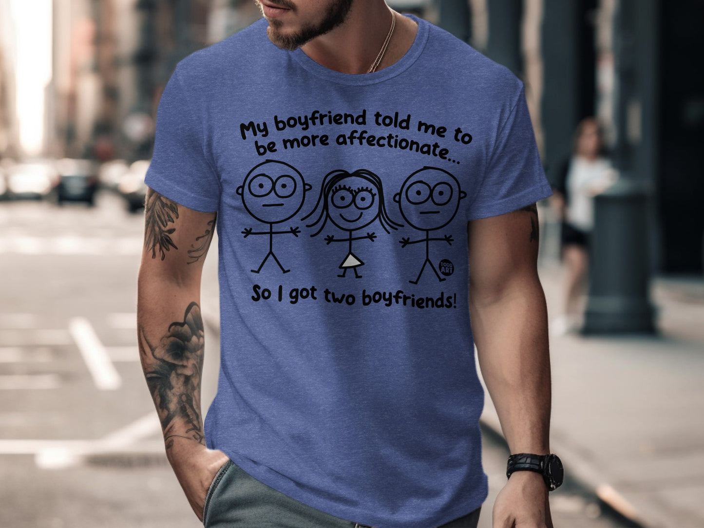 My Boyfriend Told Me To Be More Affectionate T-shirt product