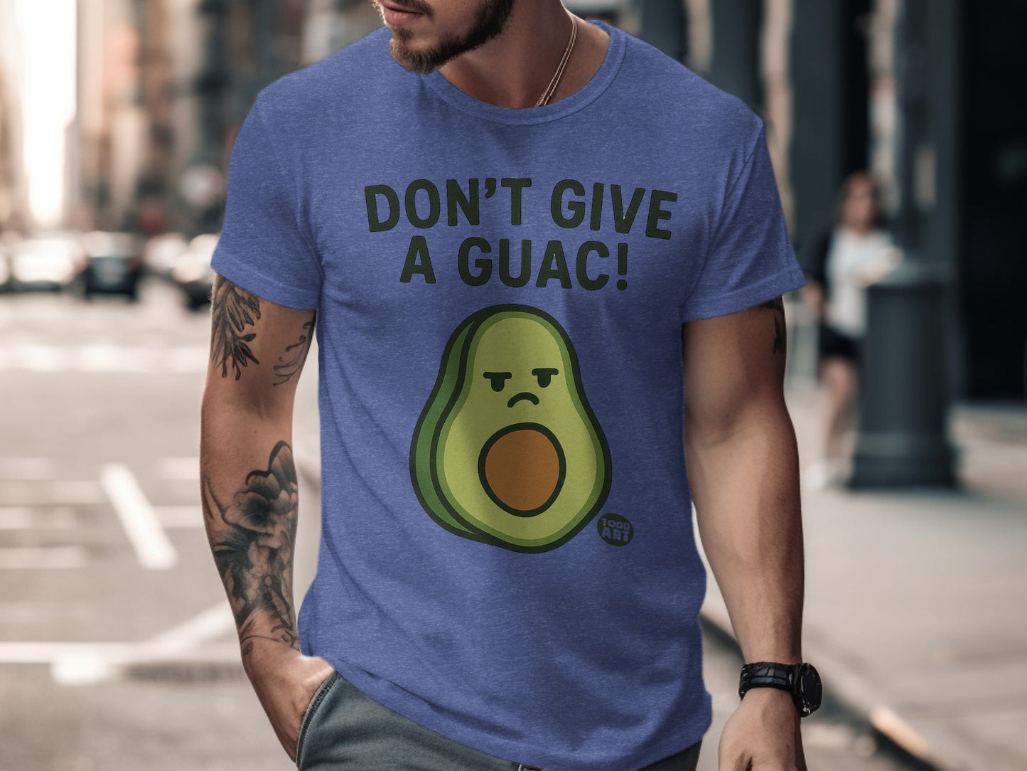 Don't Give A Guac Avocado Graphic T-shirt