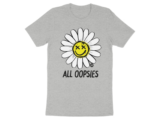 All Oopsies Smiling Daisy Graphic T-shirt