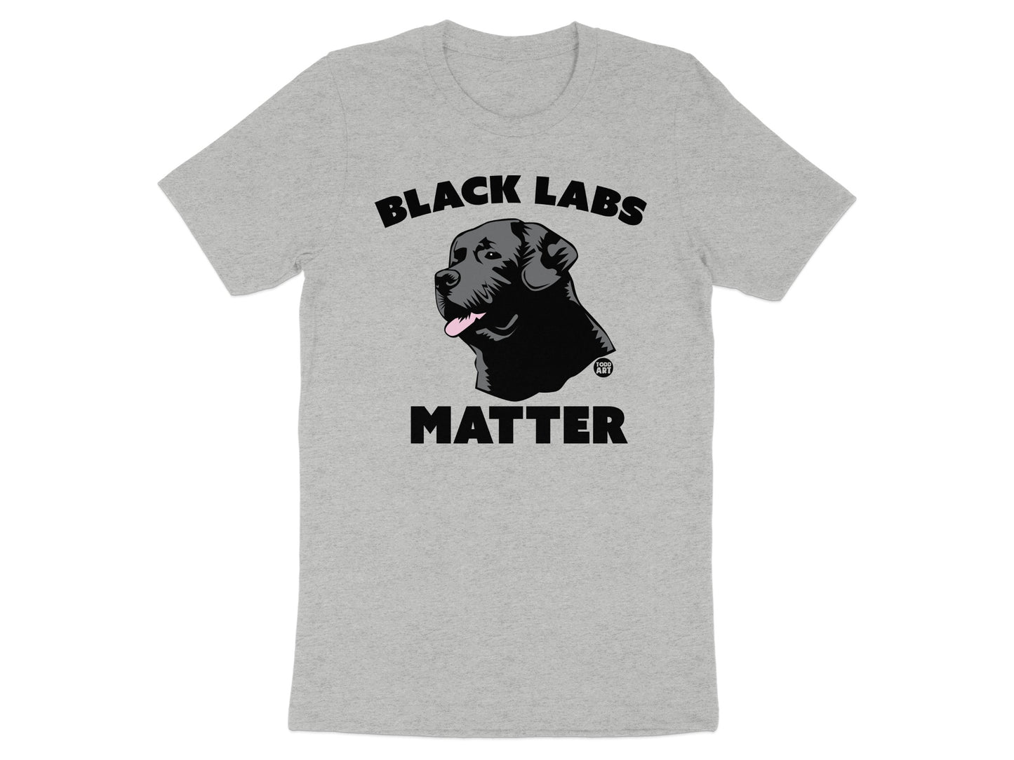 Black Labs Matter Cute Dog Graphic T-Shirt product type