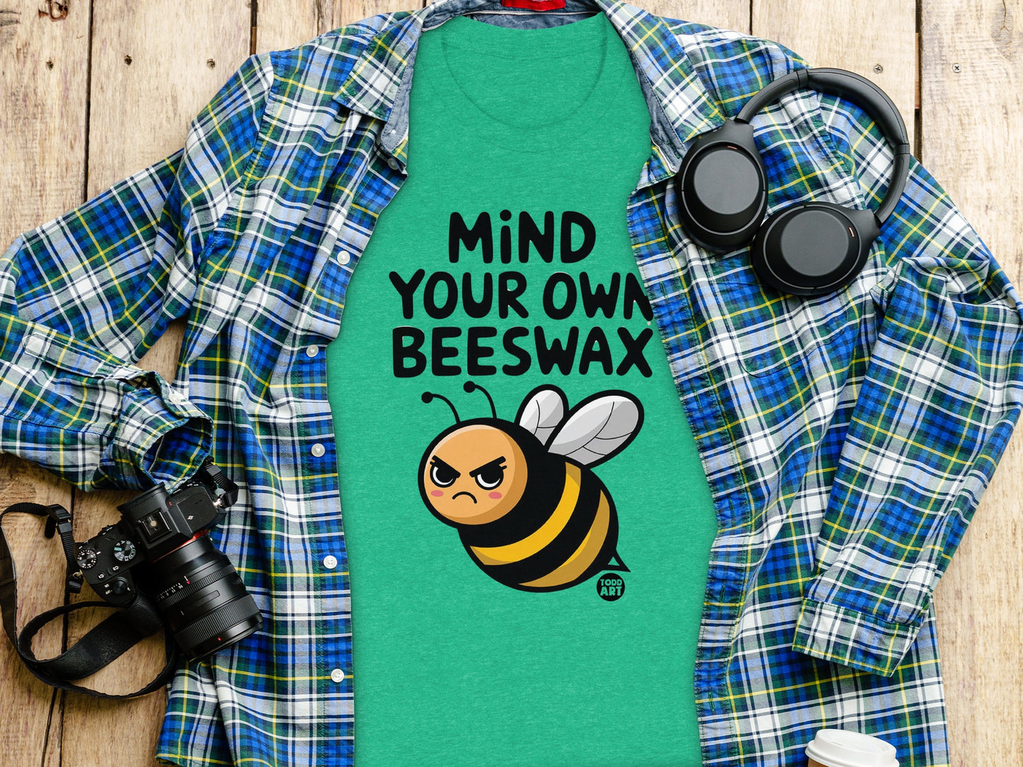 Mind Your Own Beeswax Graphic Tee product