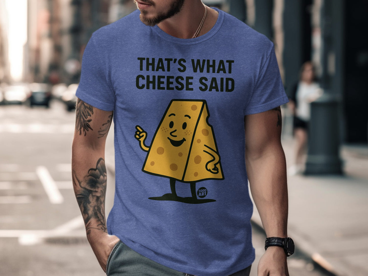 That's What Cheese Said Graphic T-Shirt product type