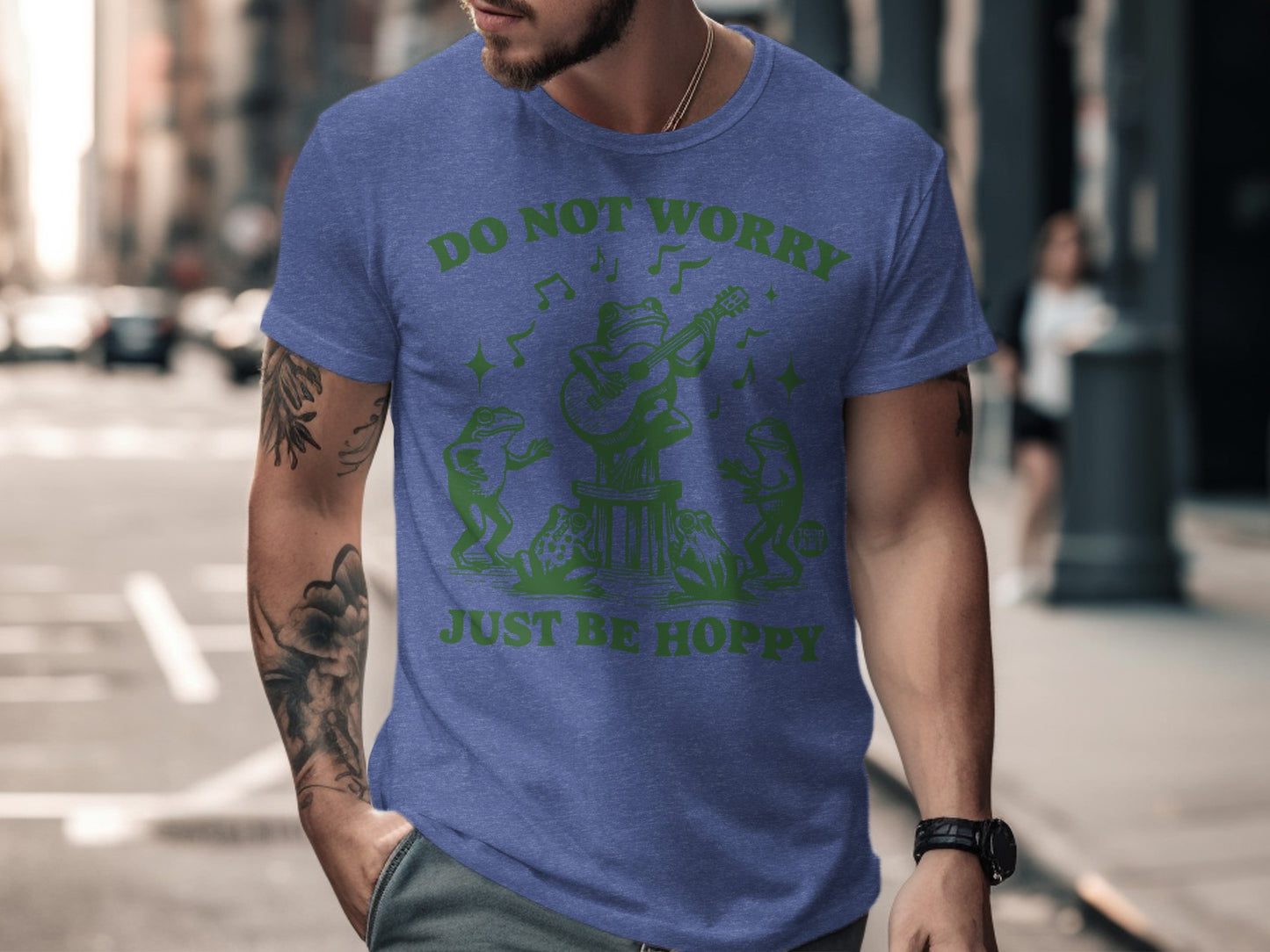 Do Not Worry Just Be Hoppy Graphic T-Shirt product
