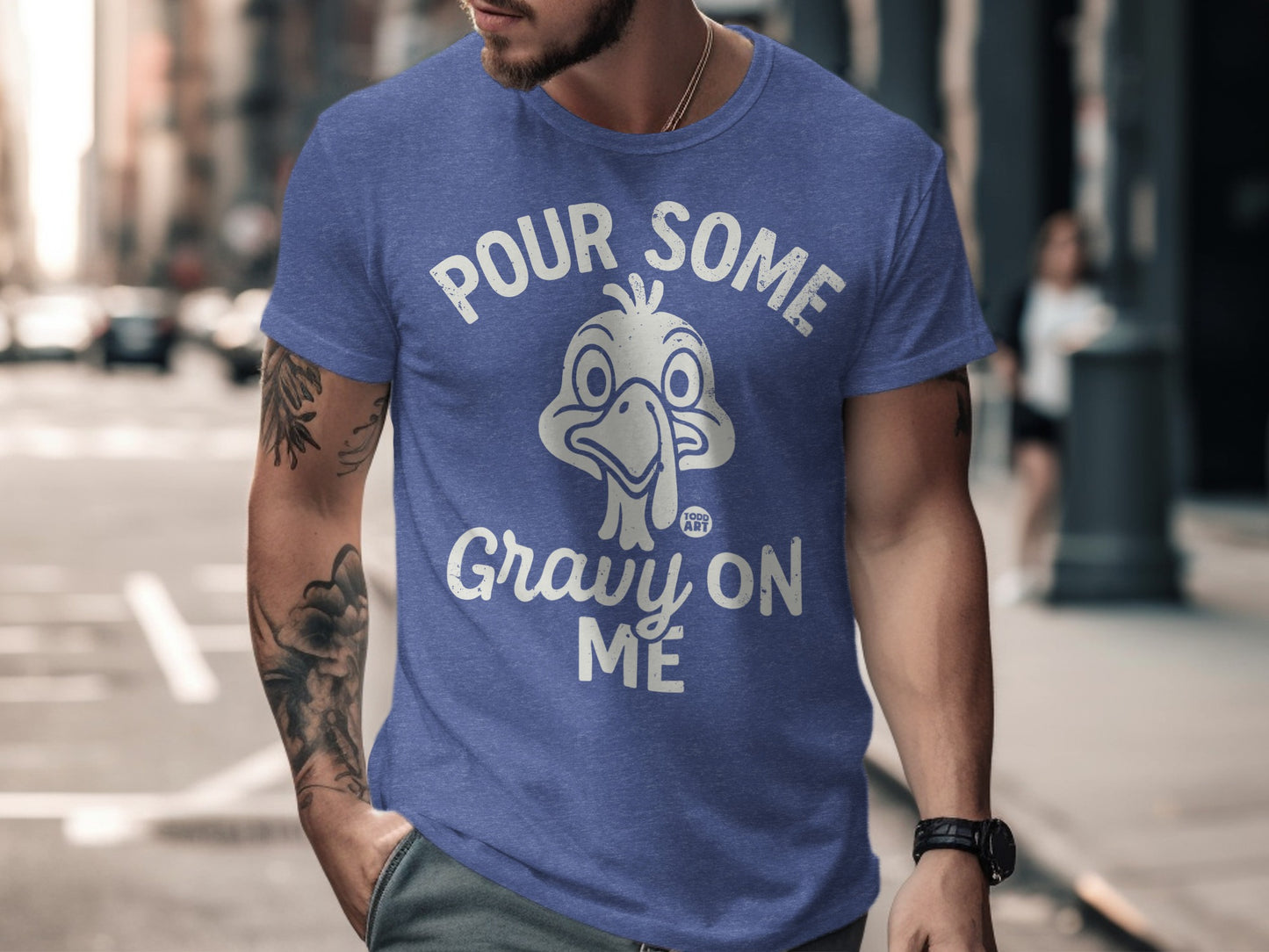 Pour Some Gravy On Me Funny Humor Graphic Shirt