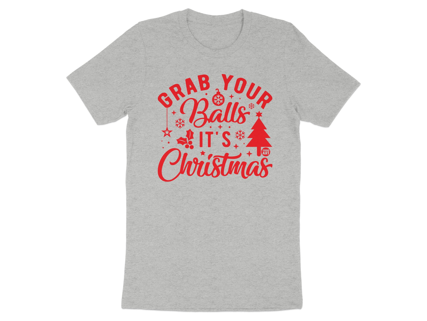 Grab Your Balls Its Christmas T-shirt product type