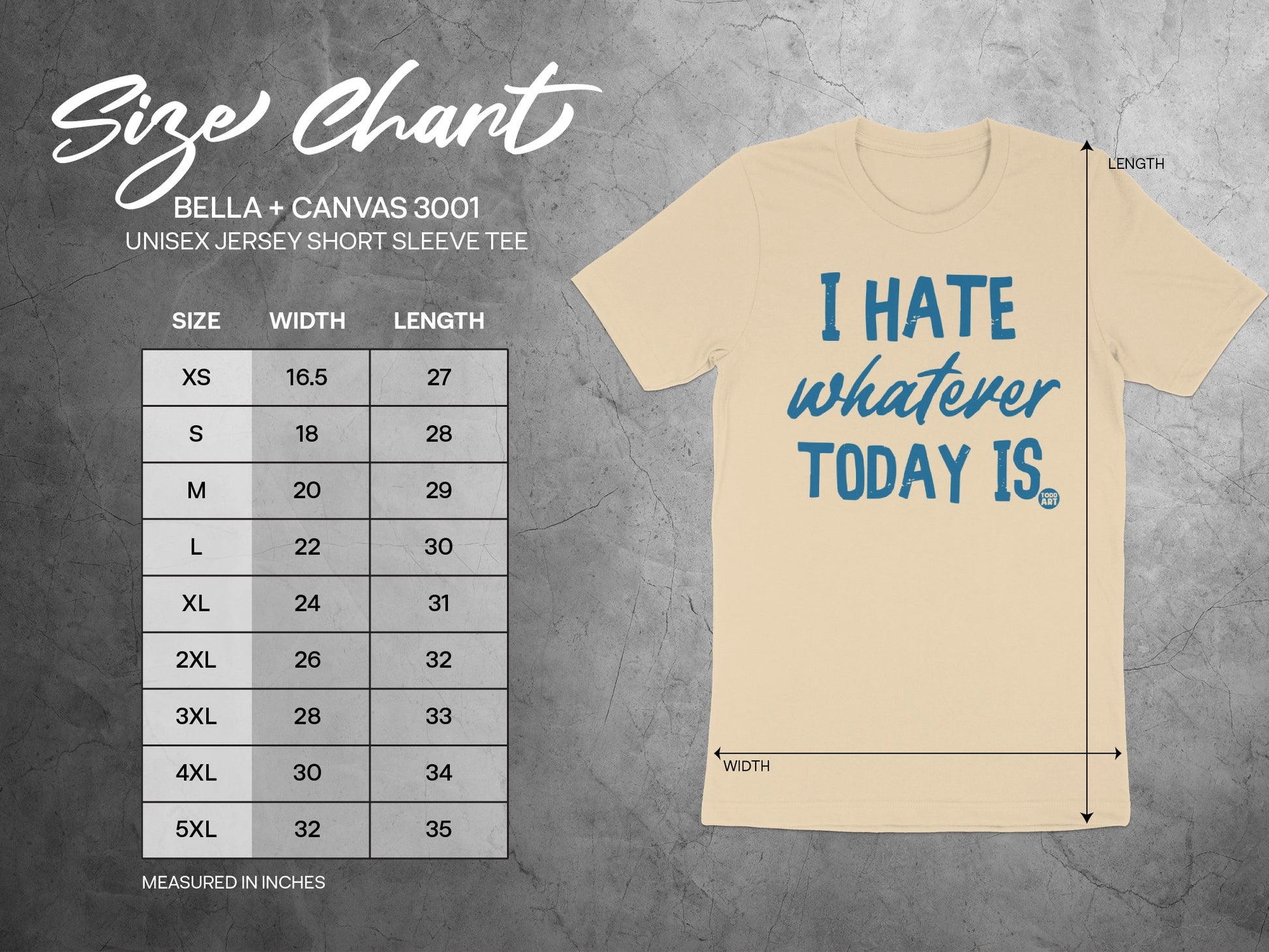 I Hate Whatever Today Is Unisex Jersey Short Sleeve product