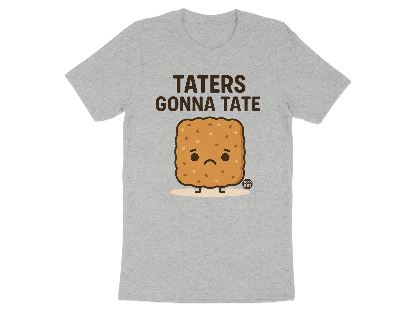 Taters Gonna Tate Funny Graphic Tee shirt product