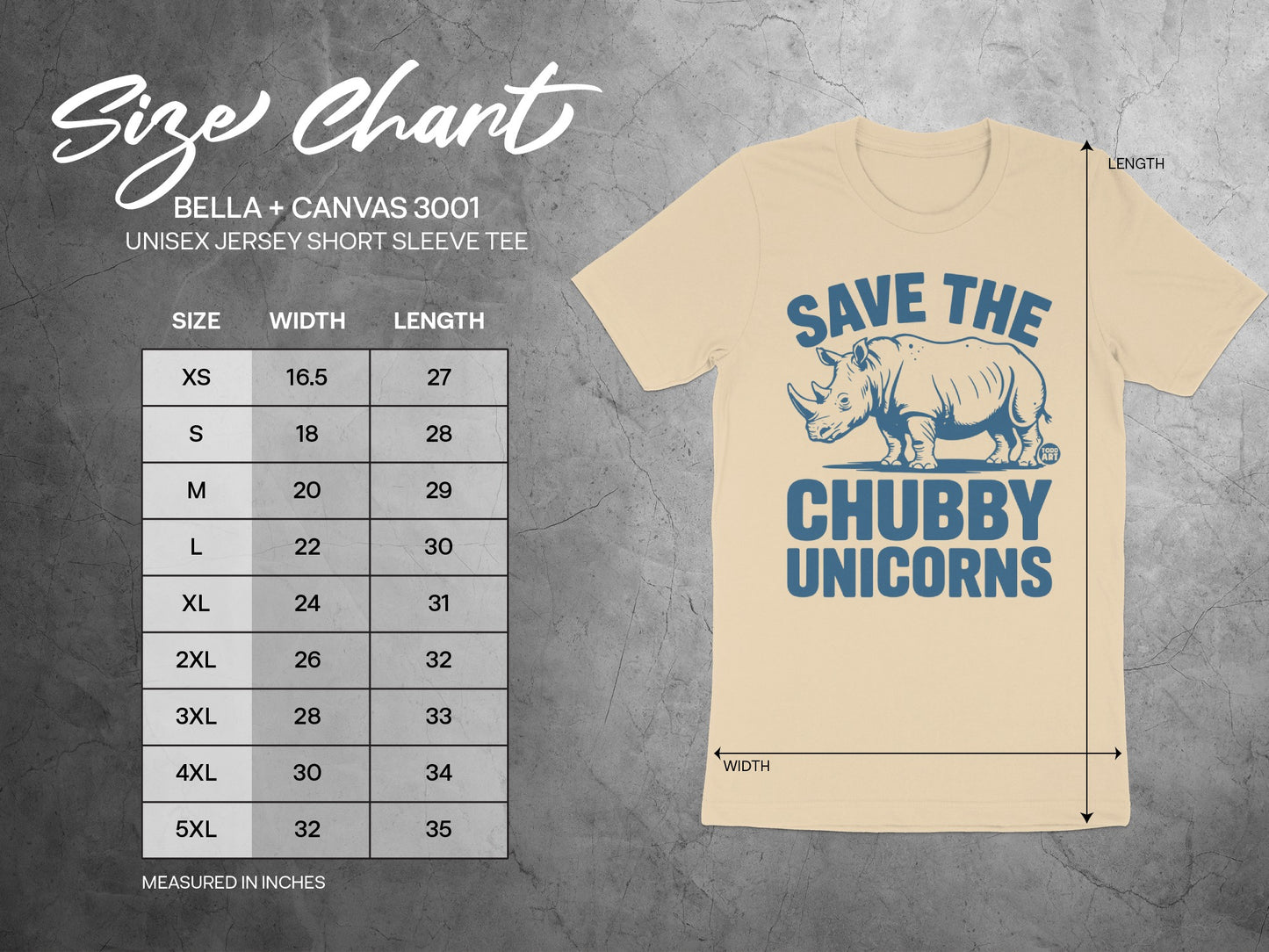 Save the Chubby Unicorns Unisex Jersey Short Sleeve Tee product type