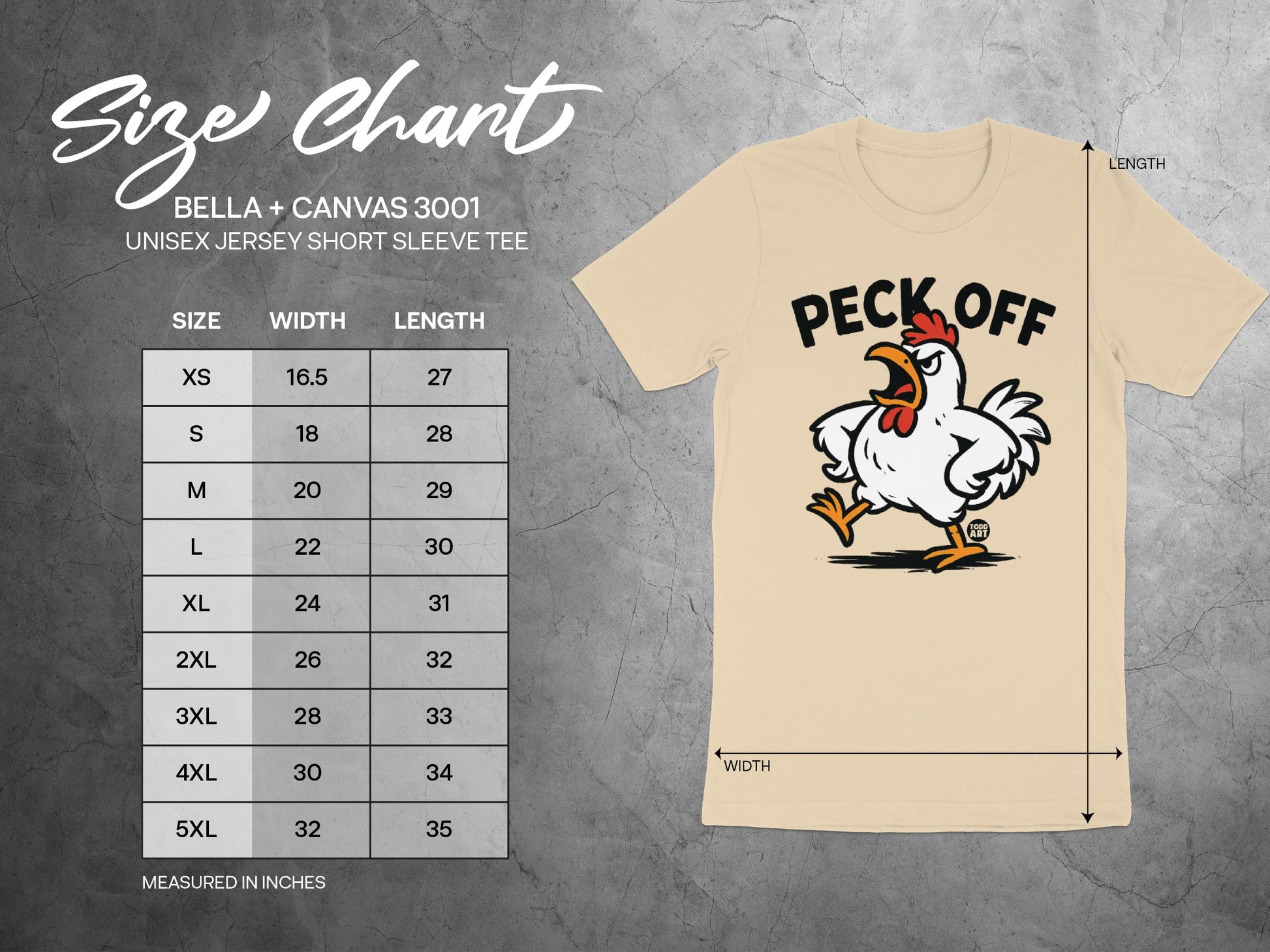Peck Off Chicken Illustration Short Sleeve Tee product