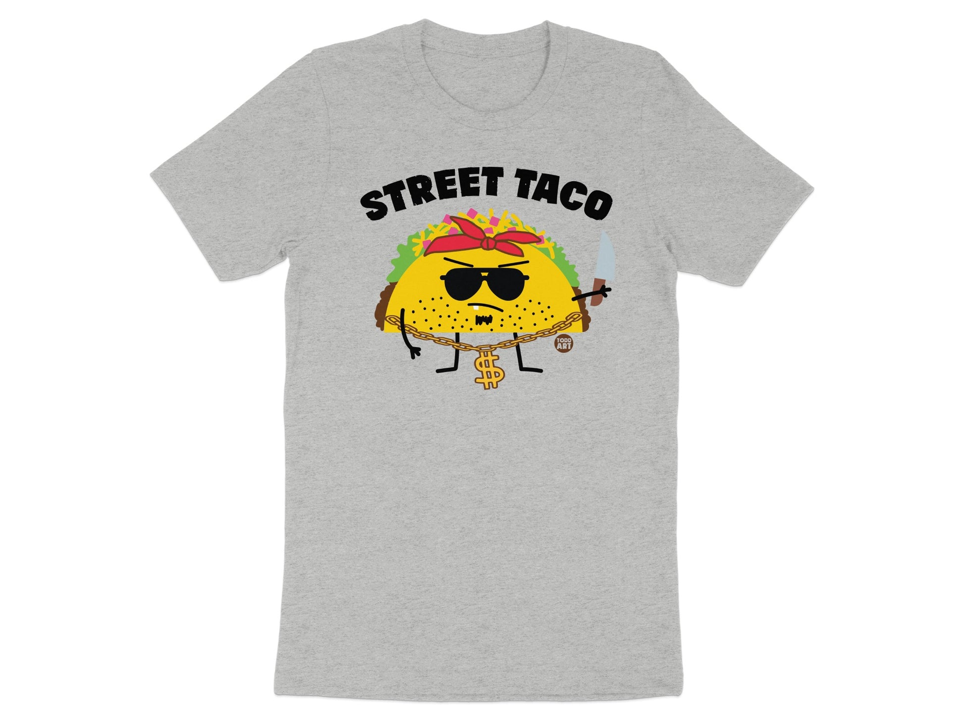 Street Taco Wearing Sunglasses Funny T-shirt
