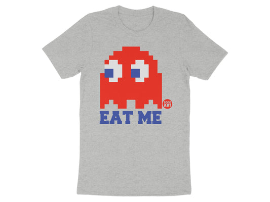 Classic Arcade Red Ghost Eat Me Graphic T-Shirt