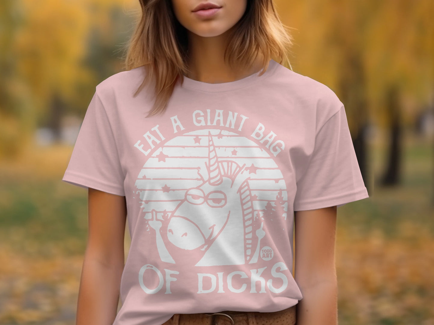 Eat a Giant Bag of Dicks Unicorn T-shirt