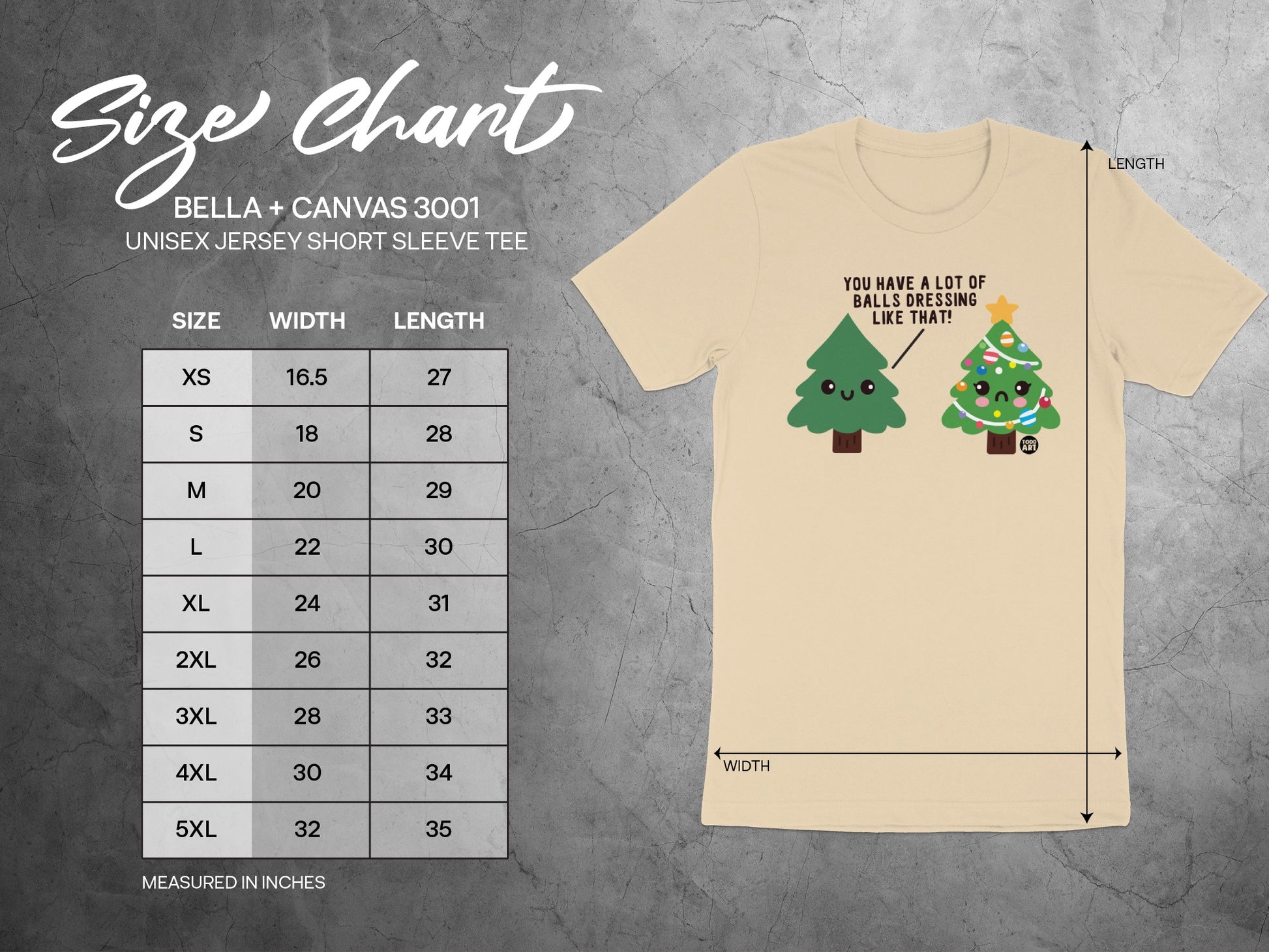 Funny Christmas Tree Unisex Jersey Short Sleeve Tee product