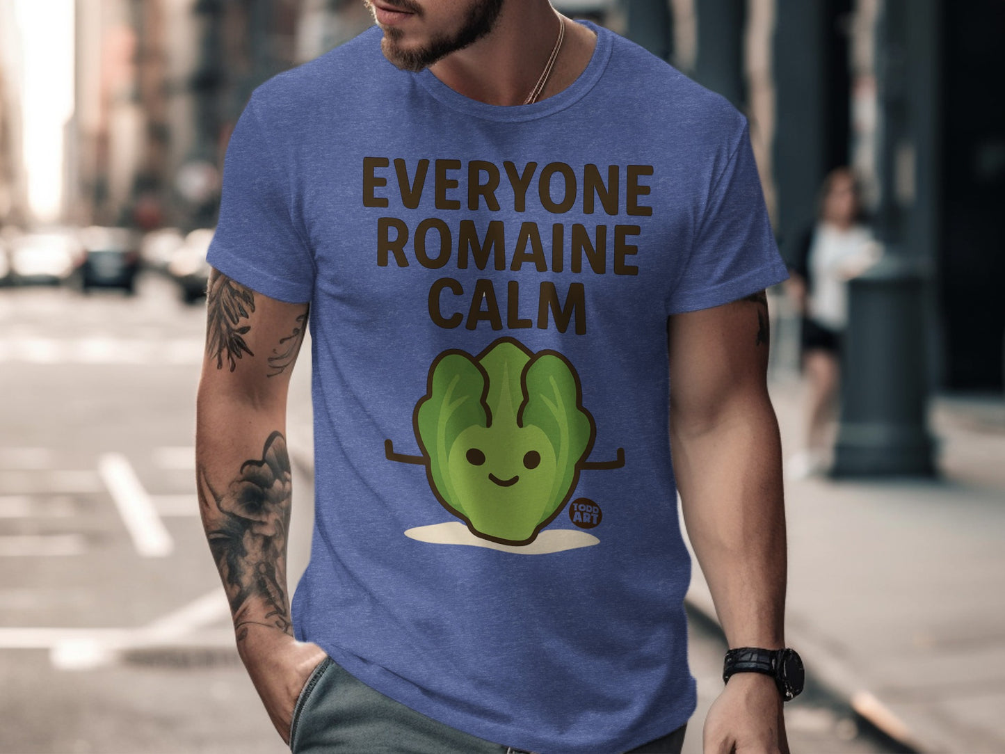 Everyone Romaine Calm Fun Graphic T-Shirt
