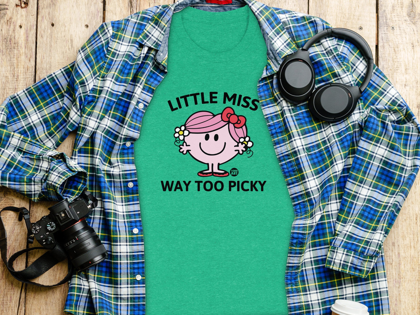 Little Miss Way Too Picky Graphic Tee Shirt