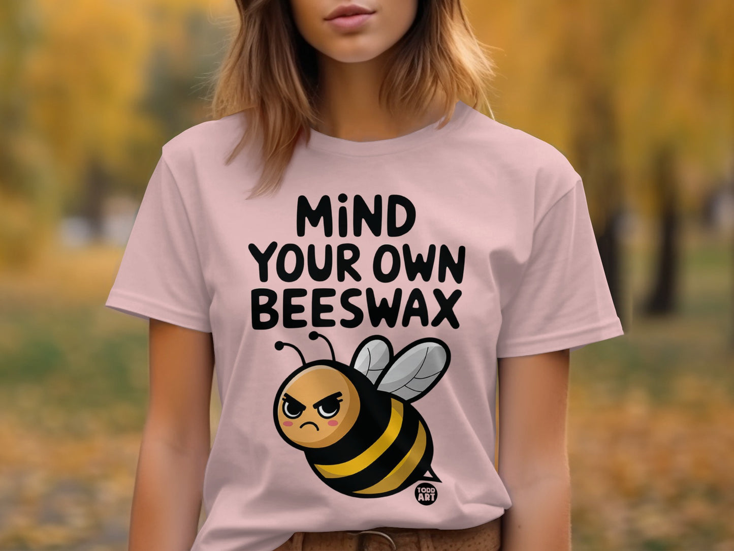 Mind Your Own Beeswax Graphic T-shirt product