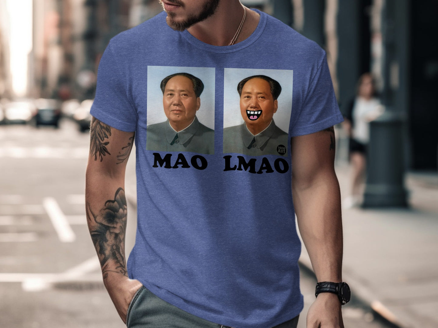 Humorous Mao LMAO Graphic Tee Shirt product