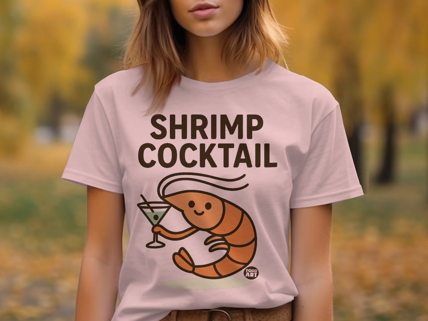 Shrimp Cocktail Graphic Shirt for Unique Clothing product