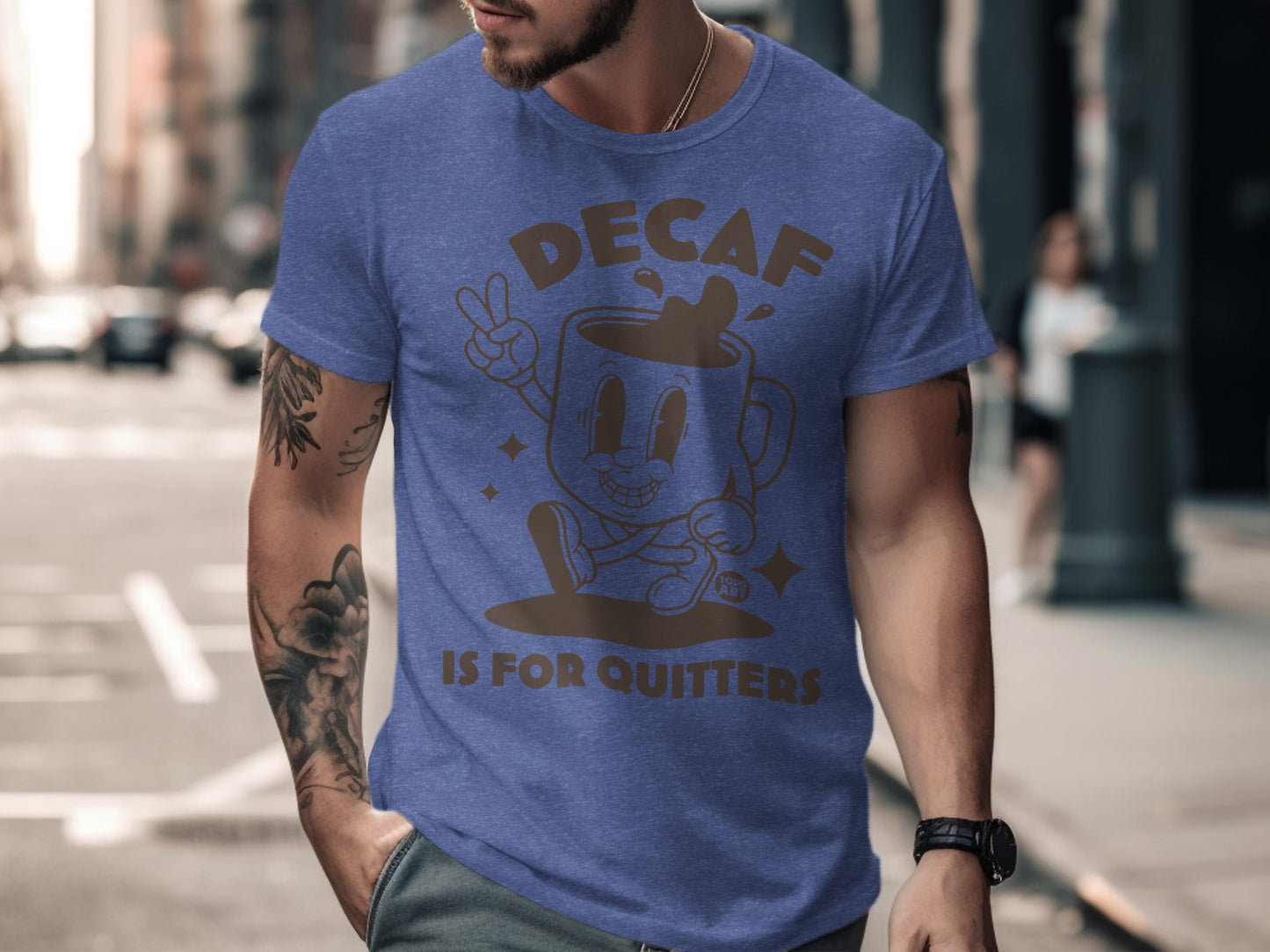 Decaf Is For Quitters Graphic T-Shirt product type