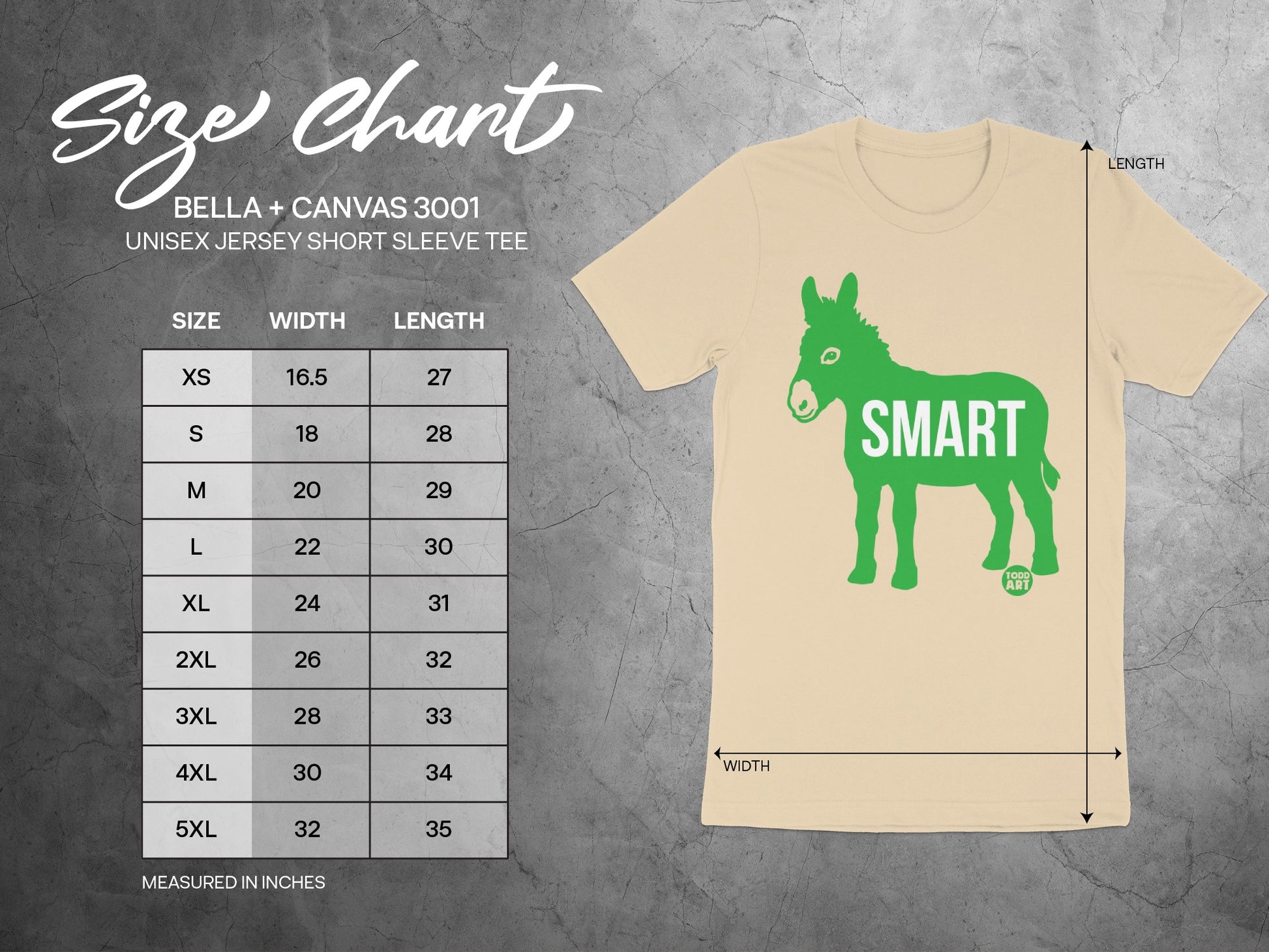 Smart Donkey Graphic Print Unisex Jersey Tee product