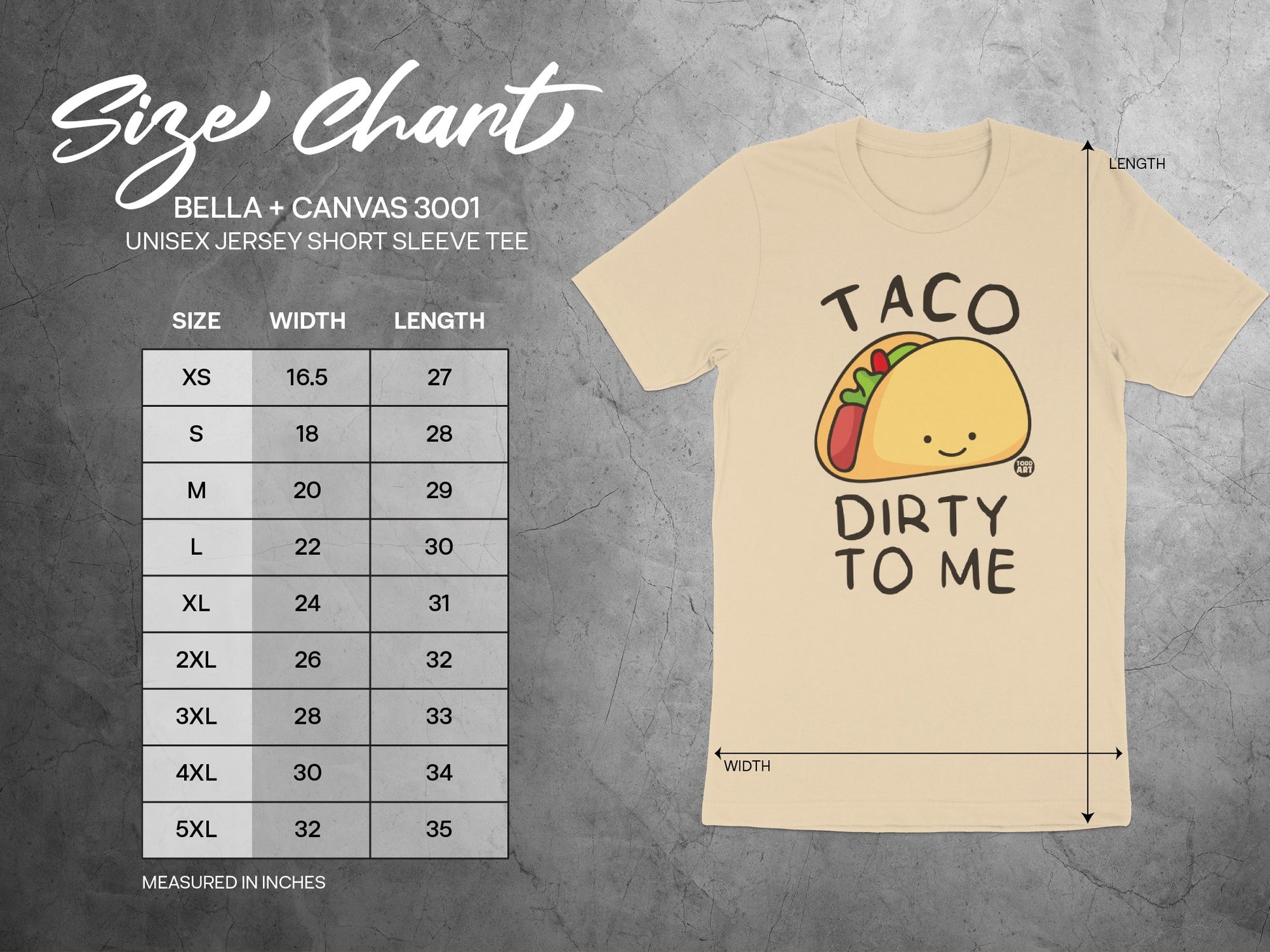 Taco Dirty To Me Unisex Jersey Short Sleeve Tee