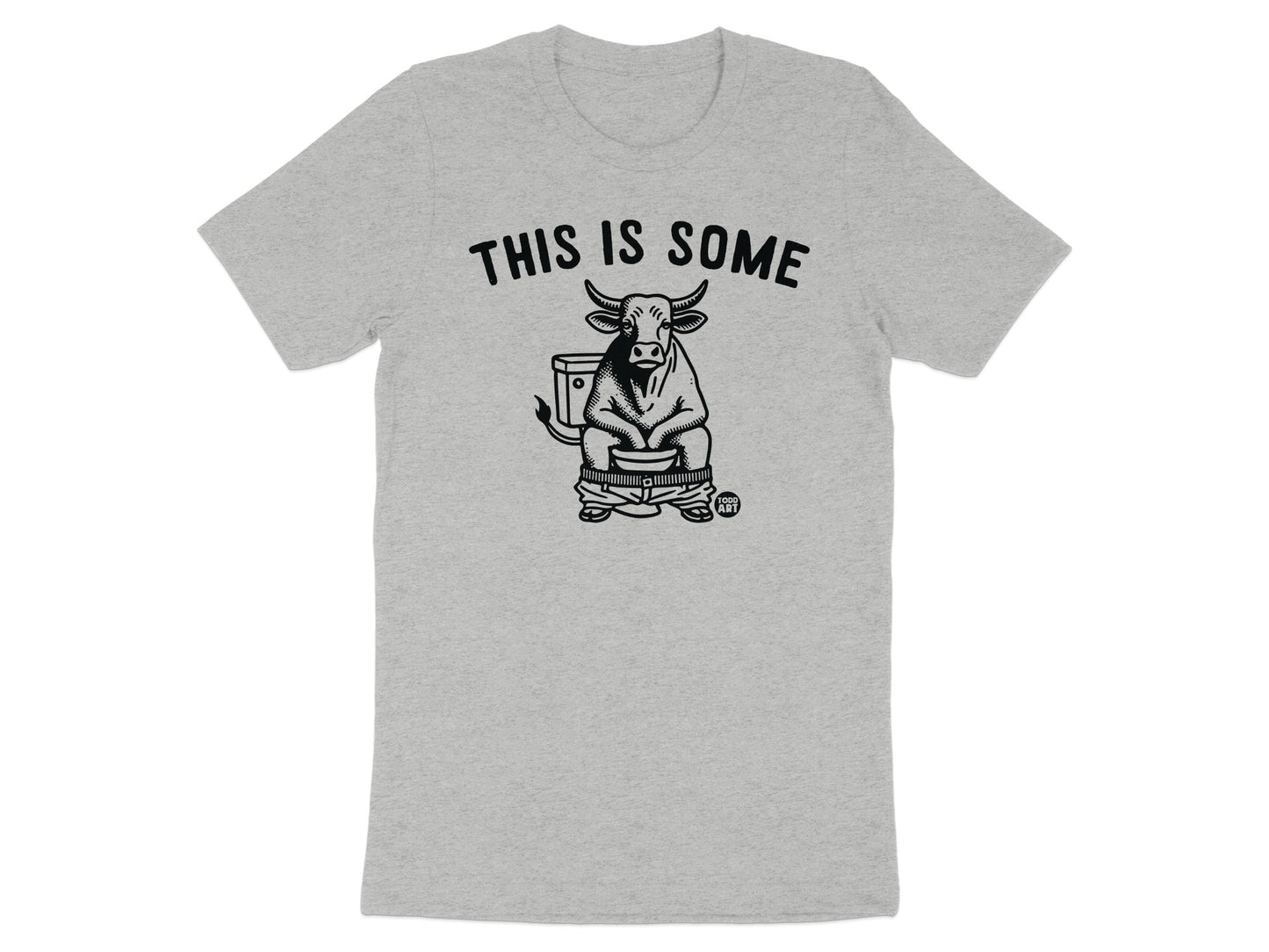 This is Some Cow Graphic Print Shirt product