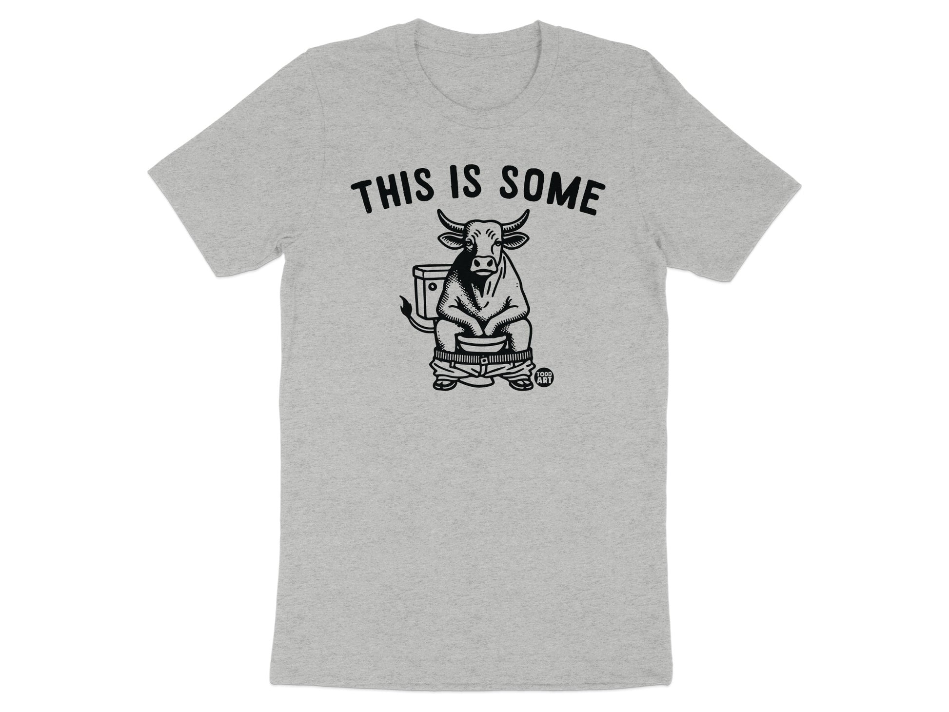 This is Some Cow Graphic Print Shirt product