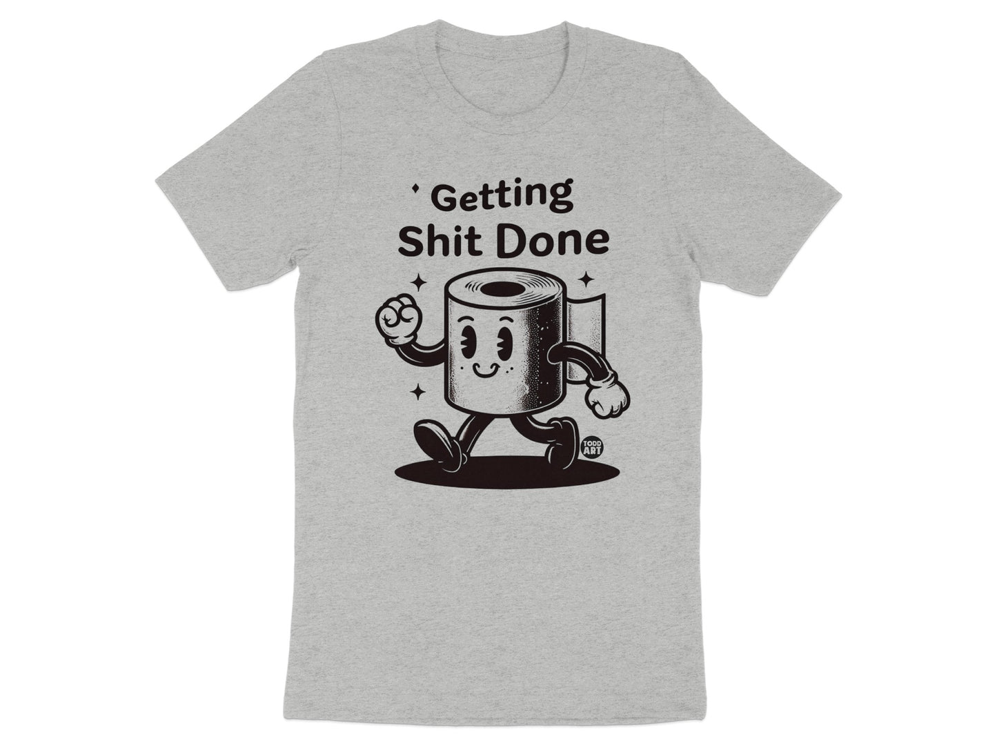 Getting Shit Done Toilet Paper T-shirt Product