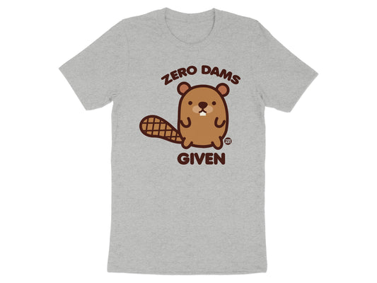 Zero Dams Given Cute Beaver Graphic T-Shirt Product